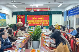 Quang cảnh hội nghị.