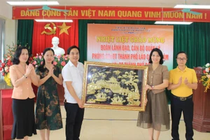 Phòng GD&ĐT thành phố Bắc Ninh và Phòng GD&ĐT thành phố Lào Cai hợp tác nâng cao chất lượng giáo dục. 