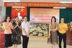 Phòng GD&ĐT thành phố Bắc Ninh và Phòng GD&ĐT thành phố Lào Cai hợp tác nâng cao chất lượng giáo dục. 