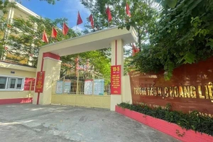 Trường Tiểu học Hoàng Liệt.