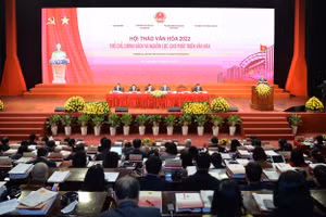 Quang cảnh Hội thảo Văn hóa 2022.