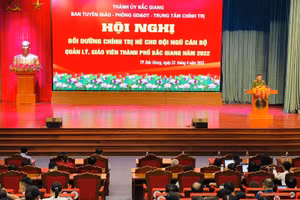 Quang cảnh hội nghị.