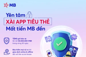 MB kích hoạt gói bảo vệ 50 triệu đồng trong 30 ngày cho khách hàng hiện hữu