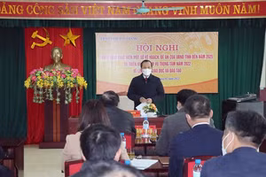  Ông Mai Sơn - Phó Chủ tịch Thường trực UBND tỉnh Bắc Giang phát biểu (Ảnh: Báo BG).