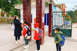 Học sinh thành phố Bắc Giang trở lại trường học tập từ 10/1.