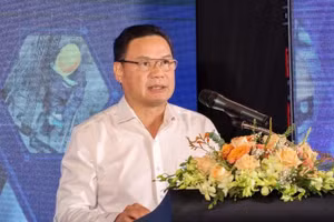 Thứ trưởng Bộ Lao động, Thương binh và Xã hội (LĐ, TB&XH) Lê Văn Thanh phát biểu tại Hội thảo.