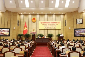 Quang cảnh kỳ họp thứ 6.