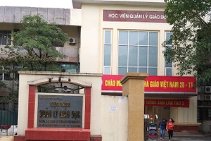 Học viện Quản lý giáo dục nơi để xảy ra nhiều sai phạm.