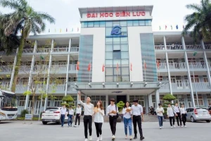 Khuôn viên Trường Đại học Điện lực.