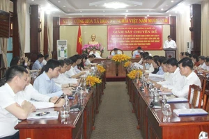 Quang cảnh buổi làm việc.