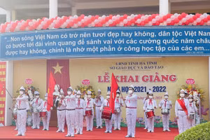 Ngày 5/9, nhiều địa phương tổ chức khai giảng năm học mới 2021-2022