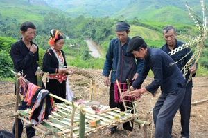 Người Khơ Mú vào mùa Tra hạt