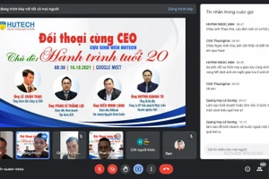 4 vị khách mời của chương trình đối thoại cùng CEO với chủ đề " hành trình tuổi 20"