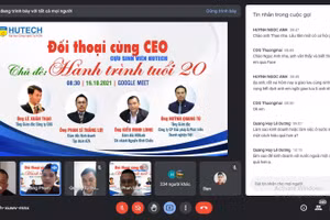 4 vị khách mời của chương trình đối thoại cùng CEO với chủ đề " hành trình tuổi 20"