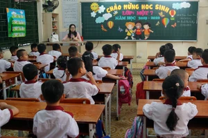 Học sinh bậc Tiểu học tại TPHCM.