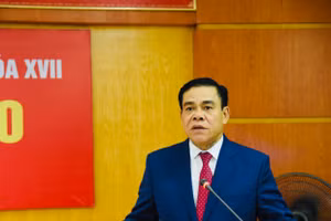 Tân Chủ tịch UBND tỉnh Hà Tĩnh ông Võ Trọng Hải.