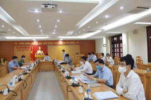 Cuộc họp triển khai nội dung chuẩn bị cho Kỳ thi tốt nghiệp THPT diễn ra theo đúng quy định.