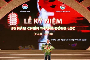 Hà Tĩnh: Xúc động Lễ Kỷ niệm 50 năm Chiến thắng Ngã ba Đồng Lộc