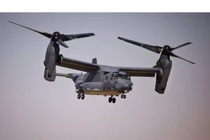 Máy bay quân sự V-22 Osprey. (Ảnh: AP).