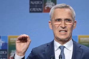  Tổng thư ký NATO Jens Stoltenberg. (Ảnh: AFP).