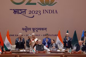 Thượng đỉnh G20 tại Ấn Độ. (AFP).