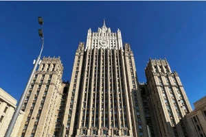 Tòa nhà Bộ Quốc phòng Nga.