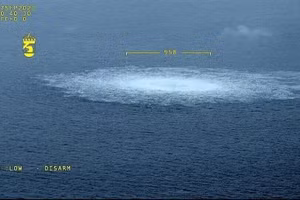 Nơi xảy ra vụ nổ đường ống Nord Stream.