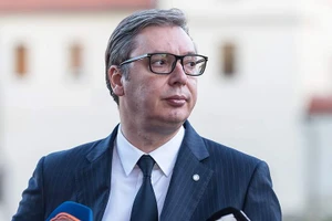 Tổng thống Serbia Aleksandar Vučić.