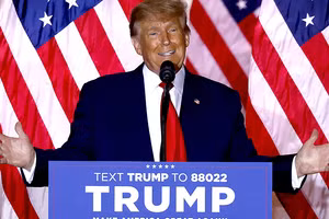 Cựu Tổng thống Mỹ Donald Trump.