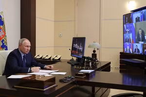 Tổng thống Nga Vladimir Putin.