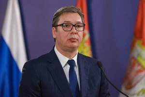 Tổng thống Serbia Aleksandar Vucic.
