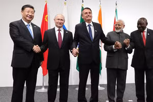 Lãnh đạo các quốc gia thuộc nhóm BRICS.