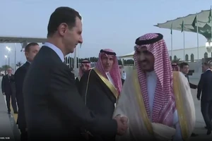 Tổng thống Syria Bashar Assad đến Ả rập Saudi.