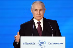 Tổng thống Nga Vladimir Putin.