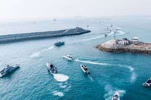 Chùm ảnh Iran bất ngờ tập trận ở Vịnh Ba Tư 