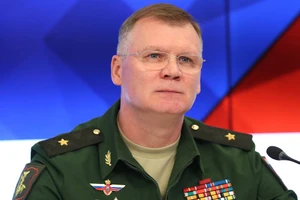 Phát ngôn viên Bộ Quốc phòng Nga - Trung tướng Igor Konashenkov.