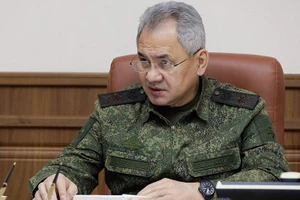 Bộ trưởng Quốc phòng Nga Sergei Shoigu.