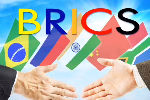 BRICS bao gồm Brazil, Nga, Ấn Độ, Trung Quốc và Nam Phi.