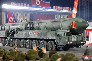 Hệ thống được cho là của mẫu ICBM dùng nhiên liệu rắn đang được Triều Tiên phát triển.