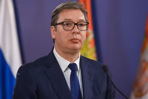 Tổng thống Serbia Aleksandar Vucic.