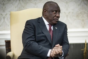 Tổng thống Nam Phi Cyril Ramaphosa.