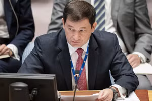Phó đại diện thường trực của Nga tại Liên Hợp Quốc Dmitry Polyansky.