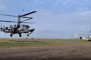 Trực thăng tấn công của Nga.