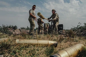Lực lượng Ukraine. (Ảnh: Pravda).