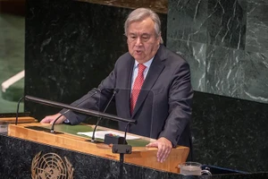 Tổng thư ký LHQ António Guterres.