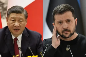  Chủ tịch Trung Quốc Tập Cận Bình đã có cuộc điện đàm với Tổng thống Ukraine Zelensky. (Ảnh: AFP)