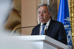 Tổng thư ký LHQ Antonio Guterres.