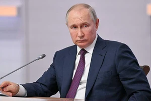 Tổng thống Nga Vladimir Putin.