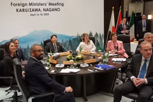 Cuộc họp của G7 tại Karuizawa, Nhật Bản hôm 18/4.