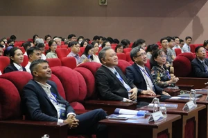 Các đại biểu tham dự Hội nghị khoa học công nghệ Khoa Y lần 4 năm 2023. Ảnh: Hà Châu